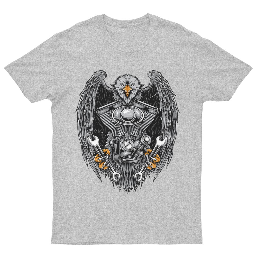 Motorradfahrer Adler T-Shirt - YUNNIK®