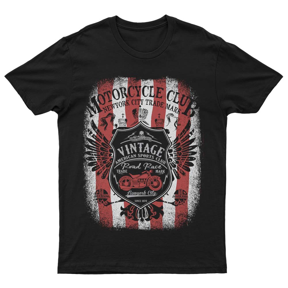 Maglietta Motorcycle Club Vintage - YUNNIK®