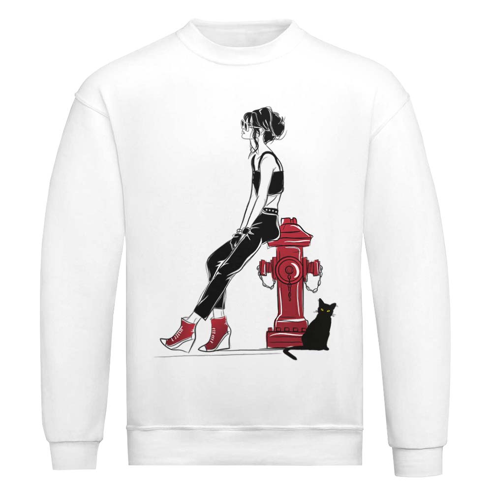 Sweat-Shirt Fashion Girl - YUNNIK®