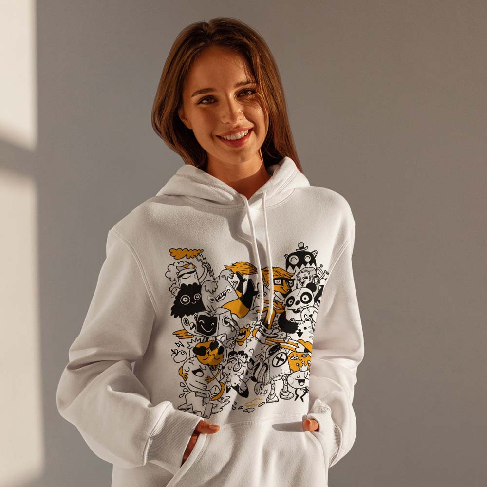 Funny Monsters Hoodie - YUNNIK®