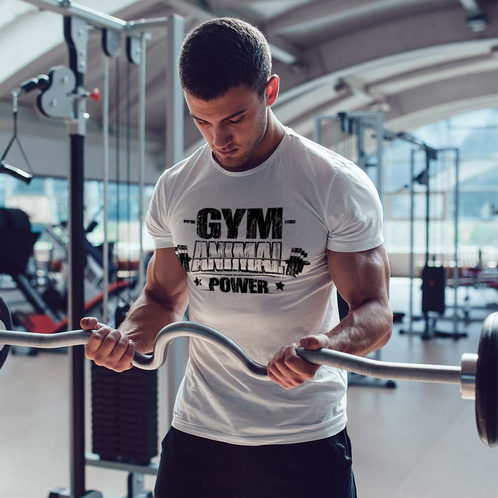 Gym Animal Power T-Shirt - YUNNIK®