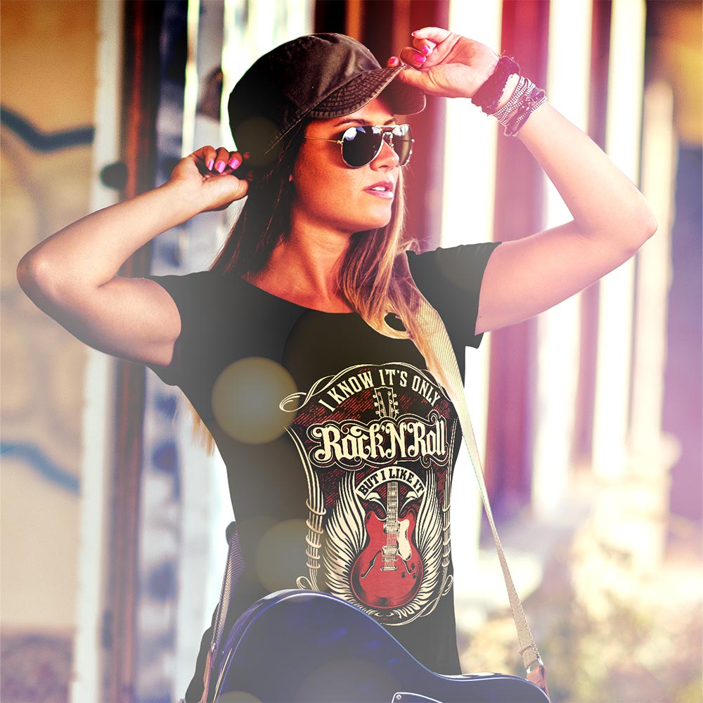 I Know It's Only Rock N' Roll T-Shirt - YUNNIK®