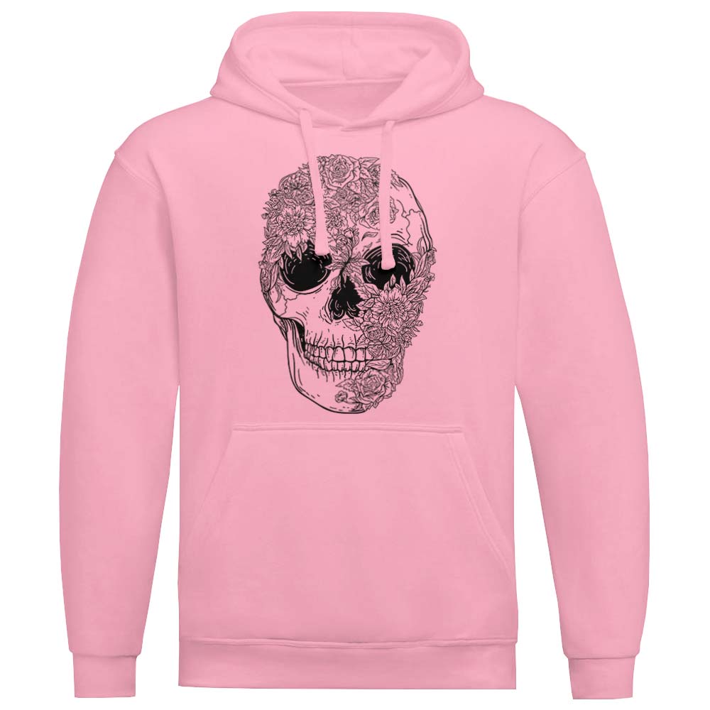 Sweat à Capuche Crâne Floral - YUNNIK®