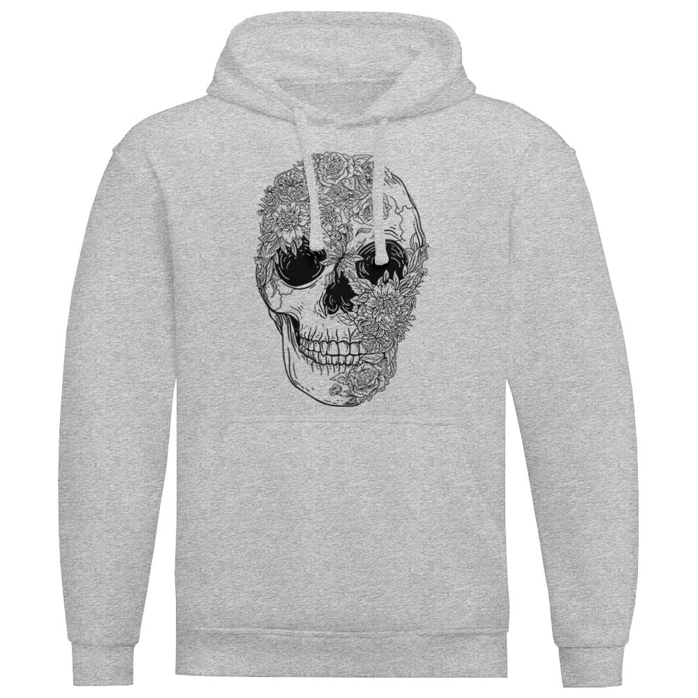 Sweat à Capuche Crâne Floral - YUNNIK®