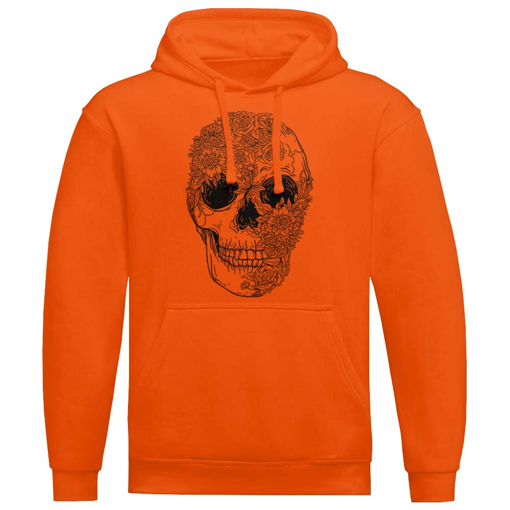 Sweat à Capuche Crâne Floral - YUNNIK®