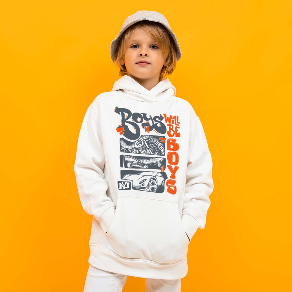 Boys Will Be Boys Kinder Kapuzenpullover - YUNNIK®