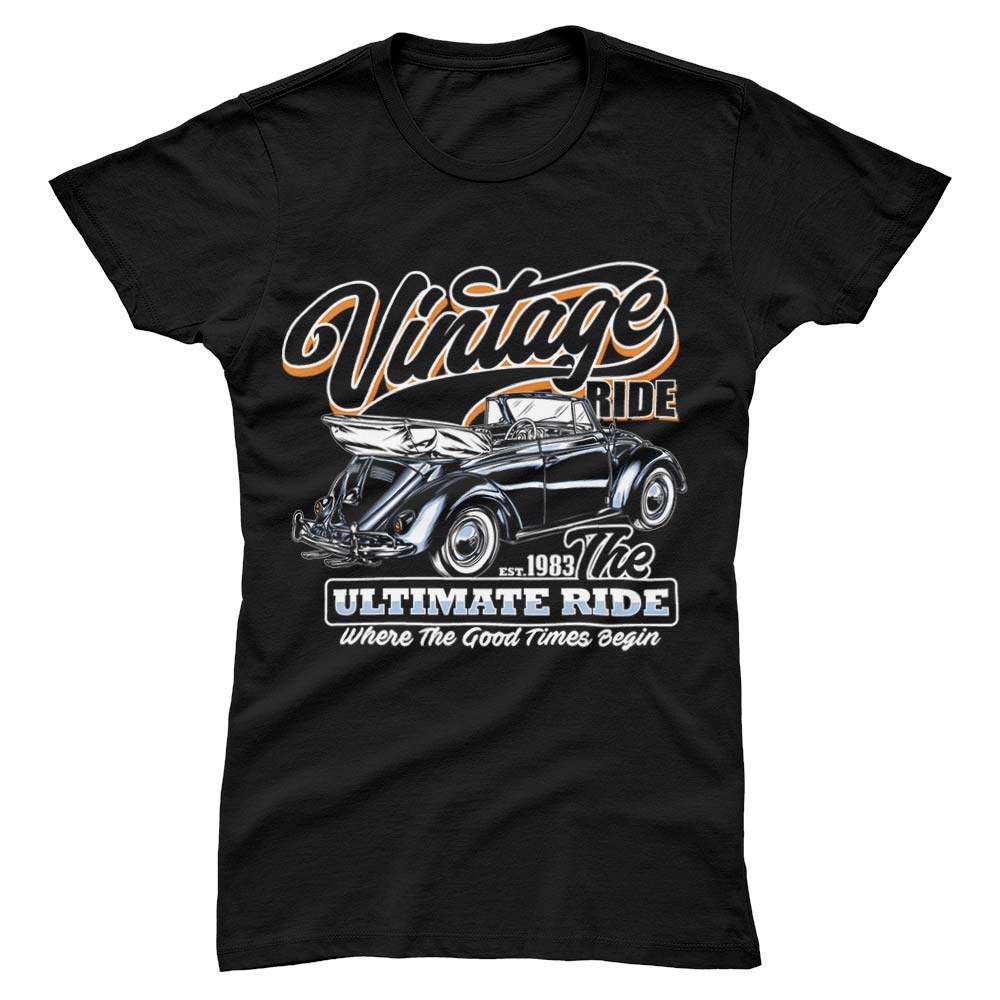 T-Shirt Femme Beetle Vintage - YUNNIK®