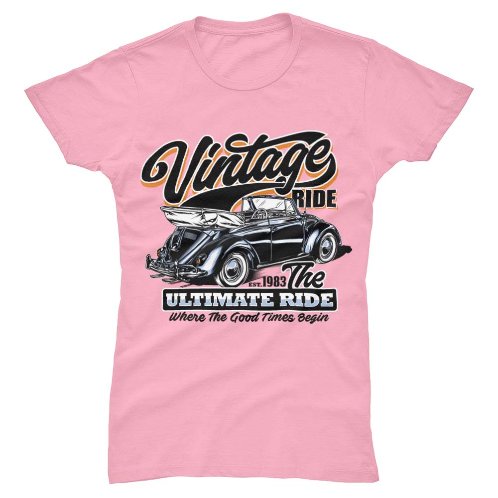 T-Shirt Femme Beetle Vintage - YUNNIK®