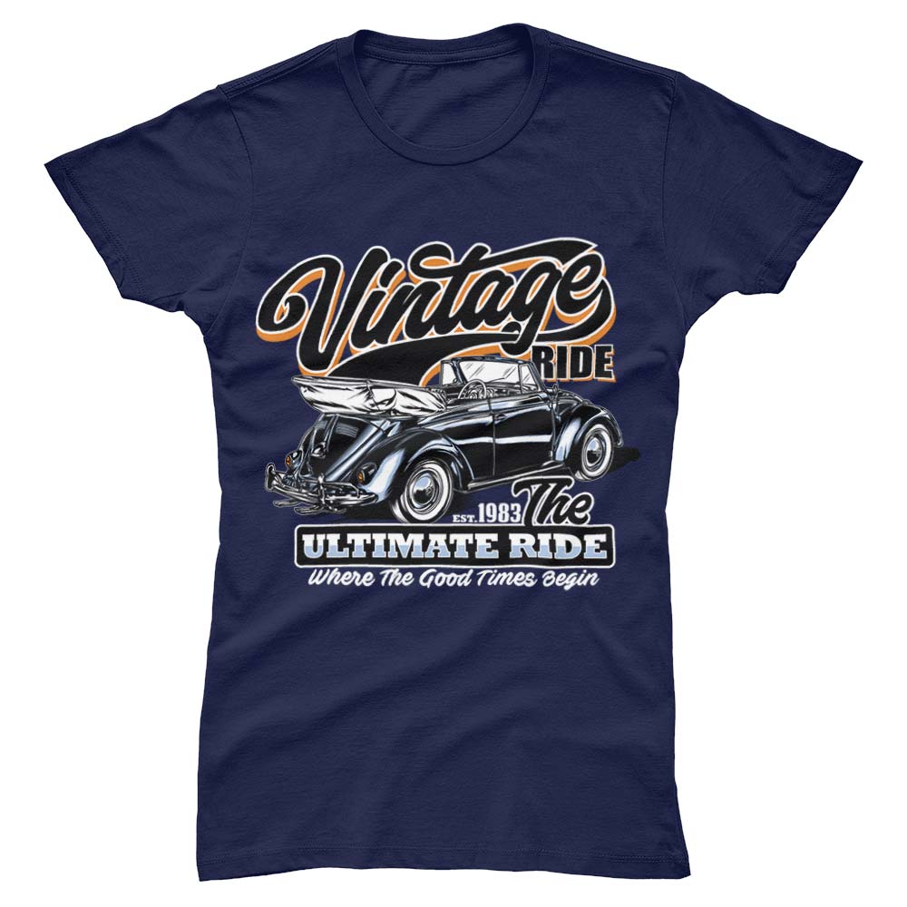 T-Shirt Femme Beetle Vintage - YUNNIK®