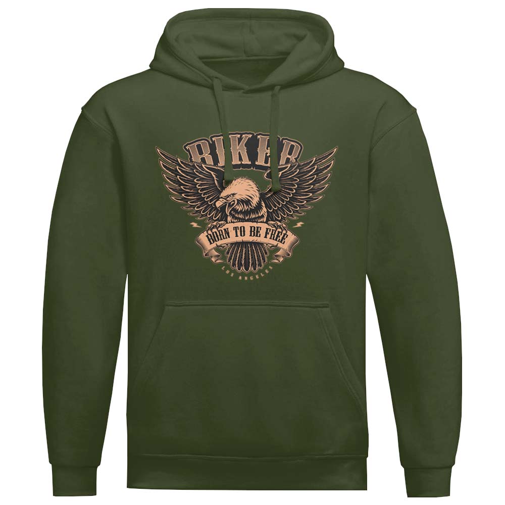 American Eagle Biker Kapuzenpullover - YUNNIK®