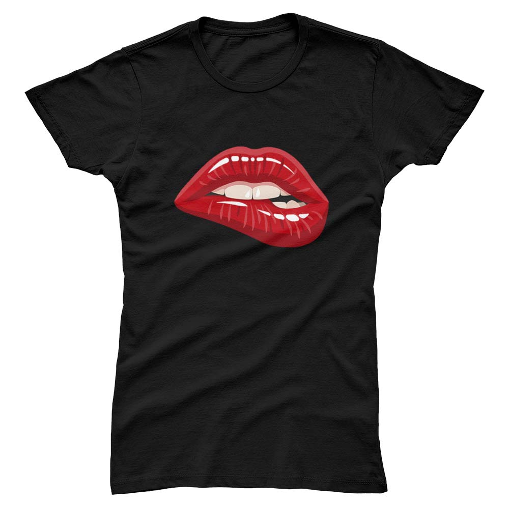Red Lips Woman T-Shirt - YUNNIK®