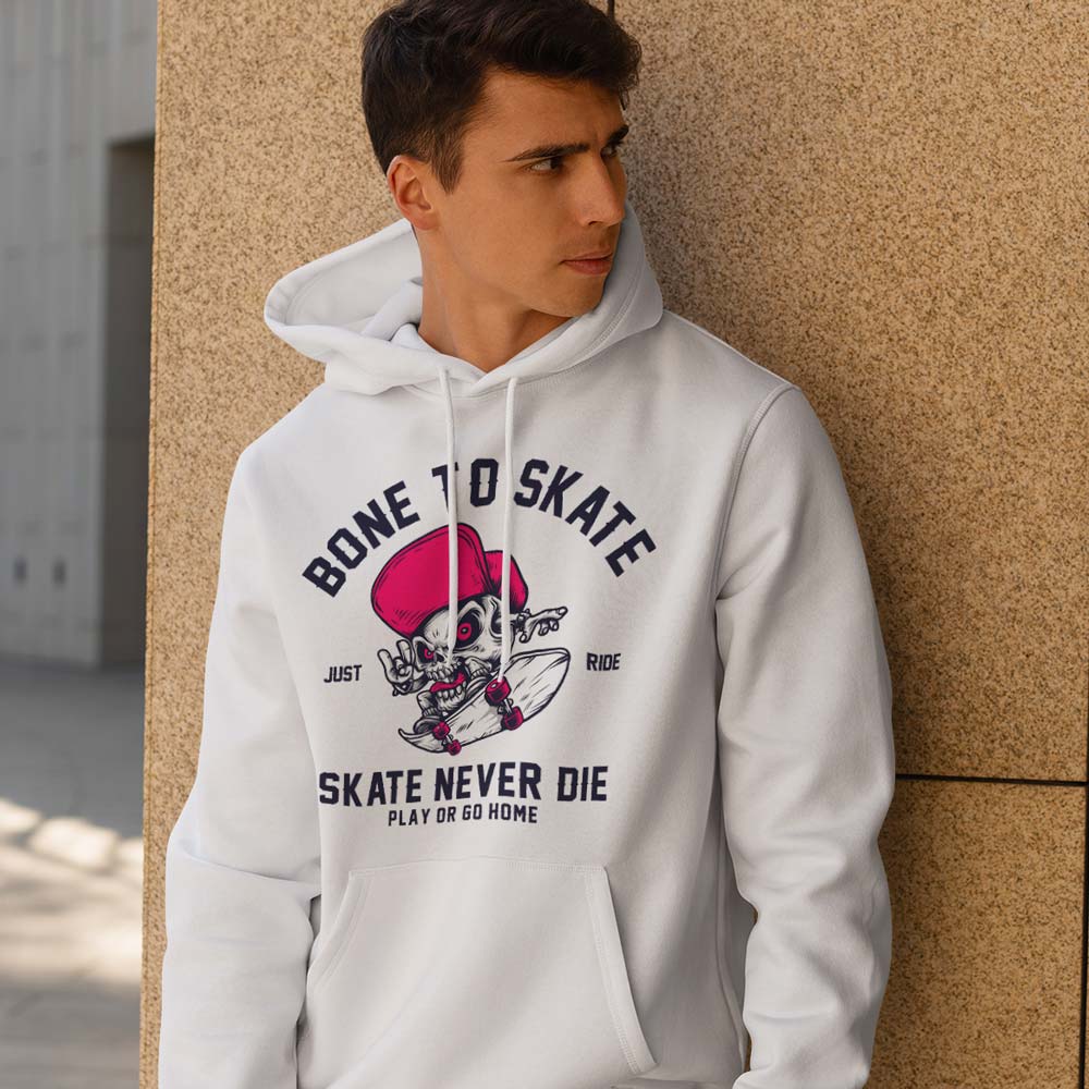 Sweat à Capuche Skate Never Die - YUNNIK®