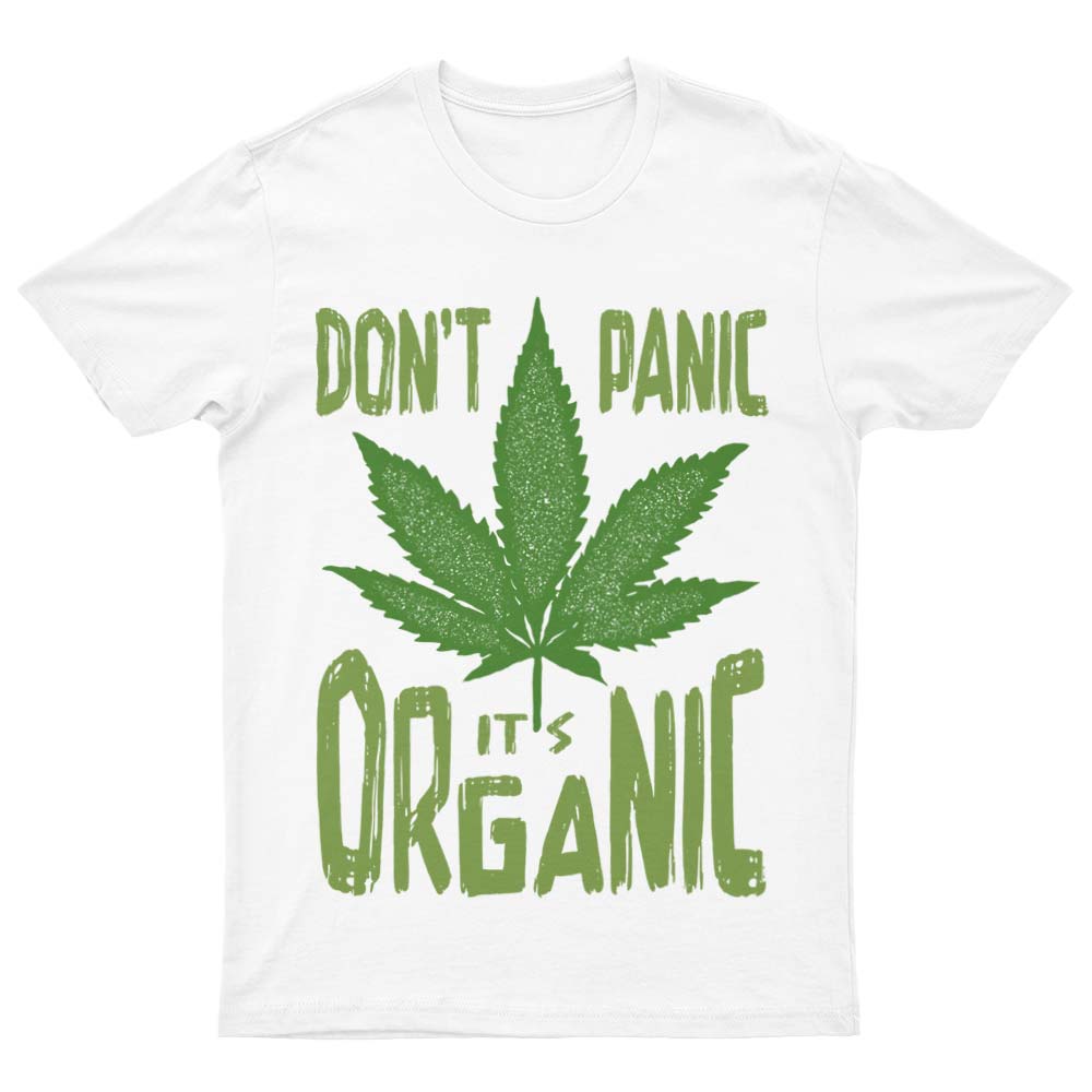 Don't Panic It's Organic T-Shirt - YUNNIK®
