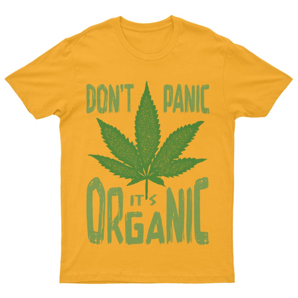 Don't Panic It's Organic T-Shirt - YUNNIK®