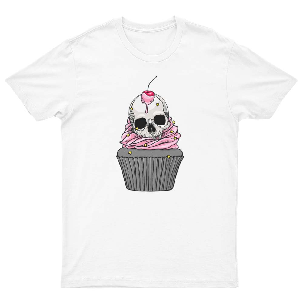 Skull Cupcake T-Shirt - YUNNIK®