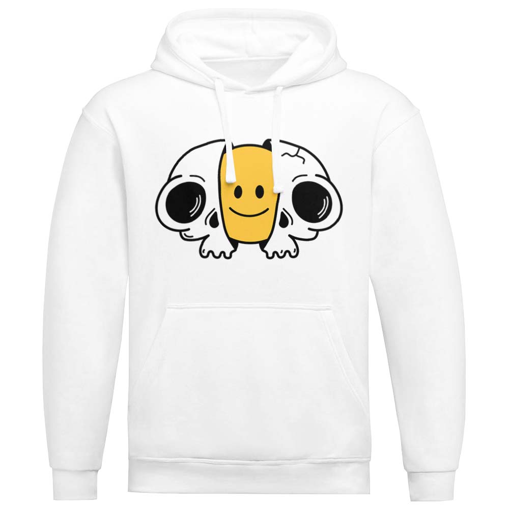 Sweat à Capuche Tête de Mort Avec Emoji - YUNNIK®