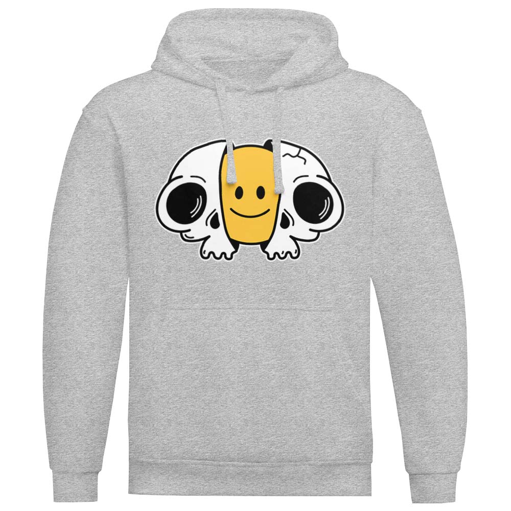 Sweat à Capuche Tête de Mort Avec Emoji - YUNNIK®