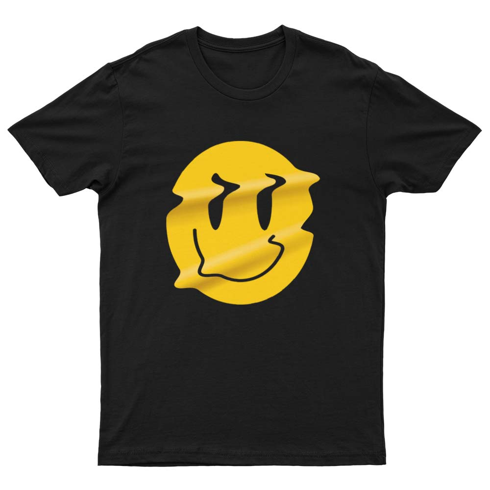 Distorted Smile Emoji T-Shirt - YUNNIK®