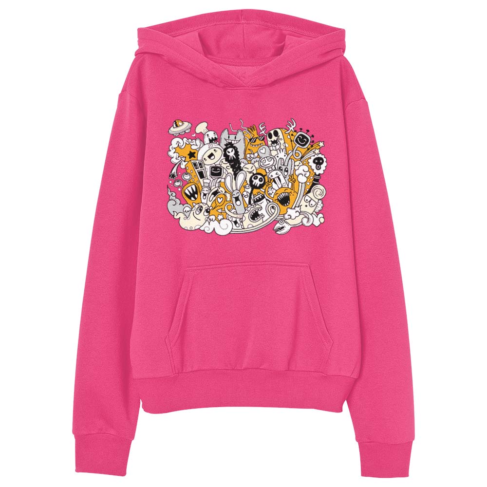 Cute Monsters Kid Hoodie - YUNNIK®