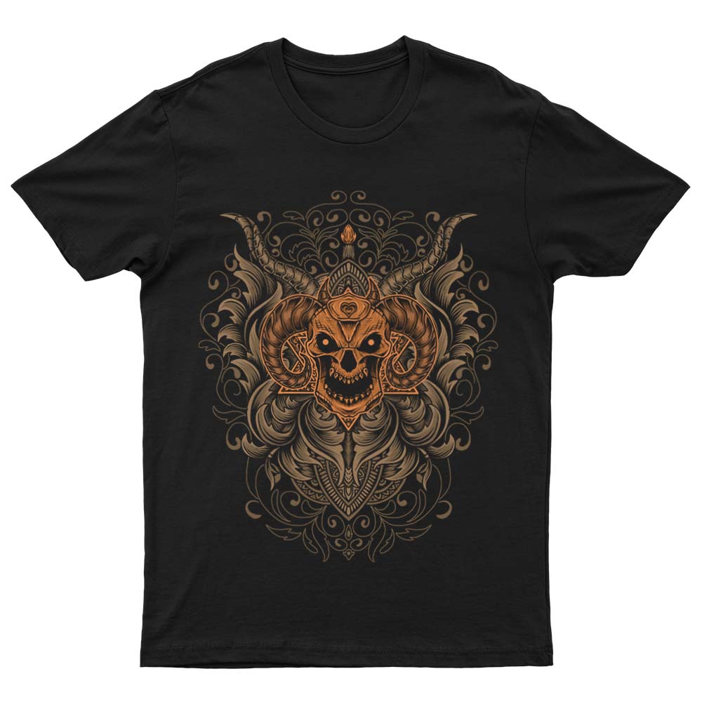 T-Shirt Tête de Mort Démon - YUNNIK®