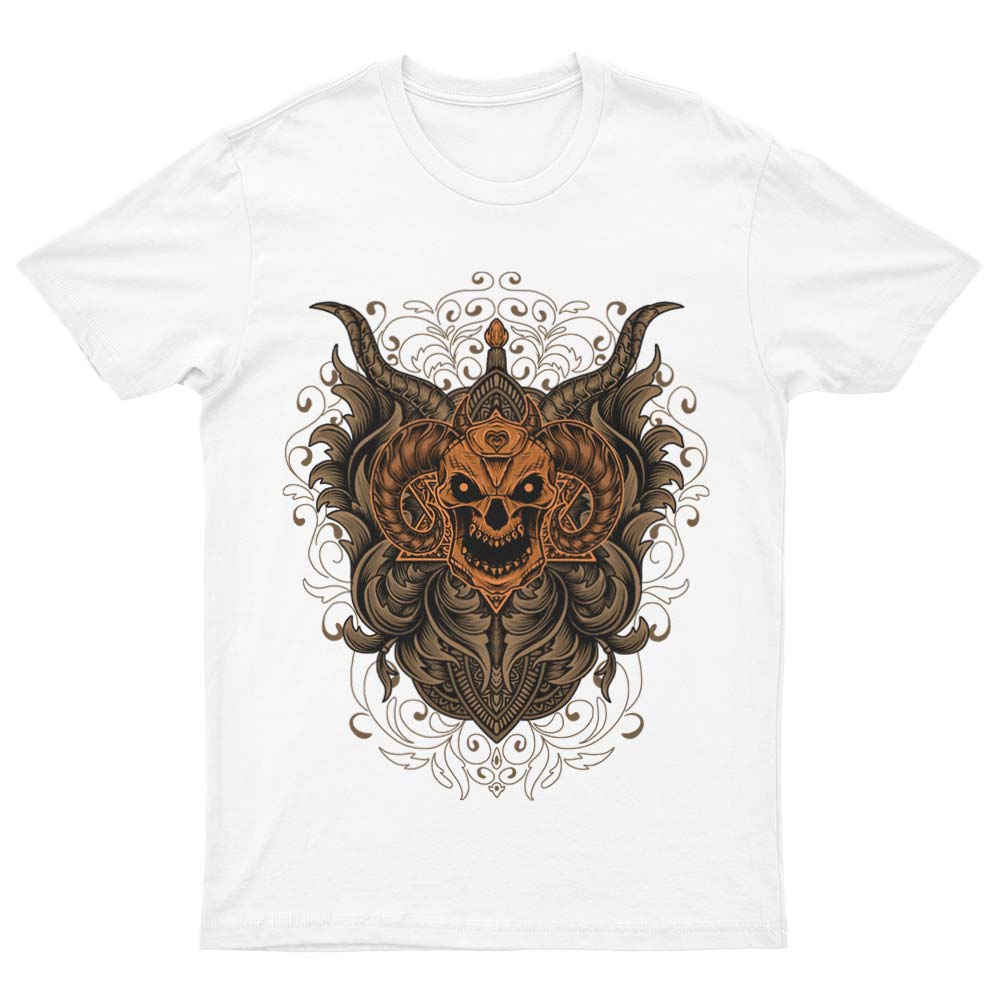 T-Shirt Tête de Mort Démon - YUNNIK®
