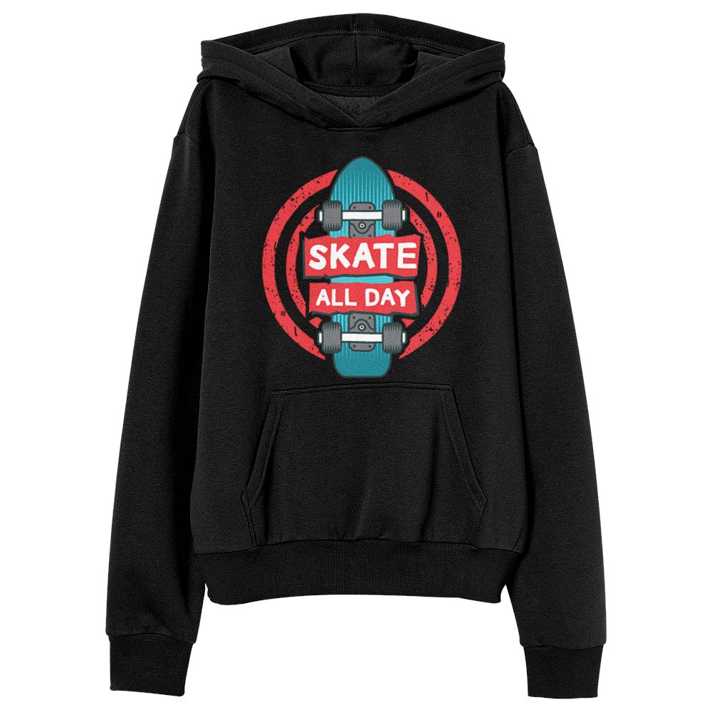 Skate All Day Hættetrøje Børn - YUNNIK®