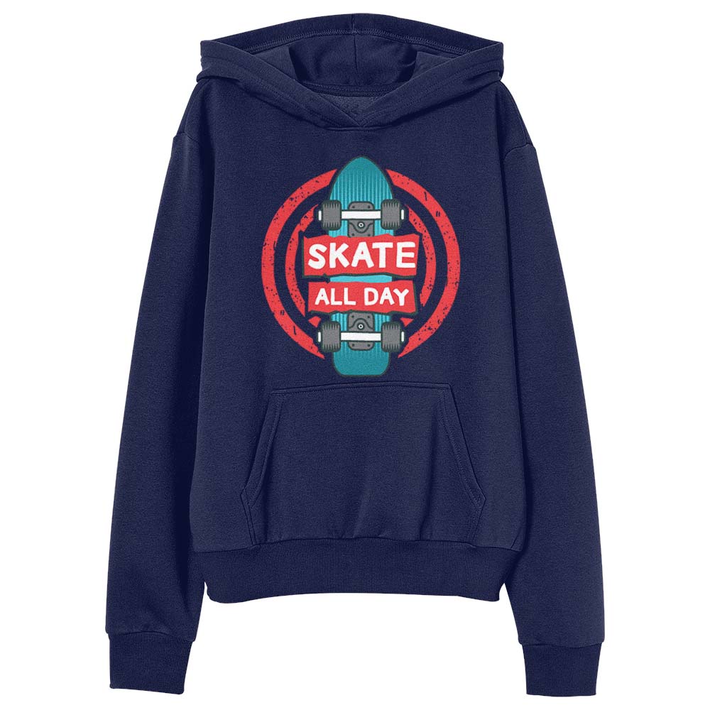 Skate All Day Hættetrøje Børn - YUNNIK®