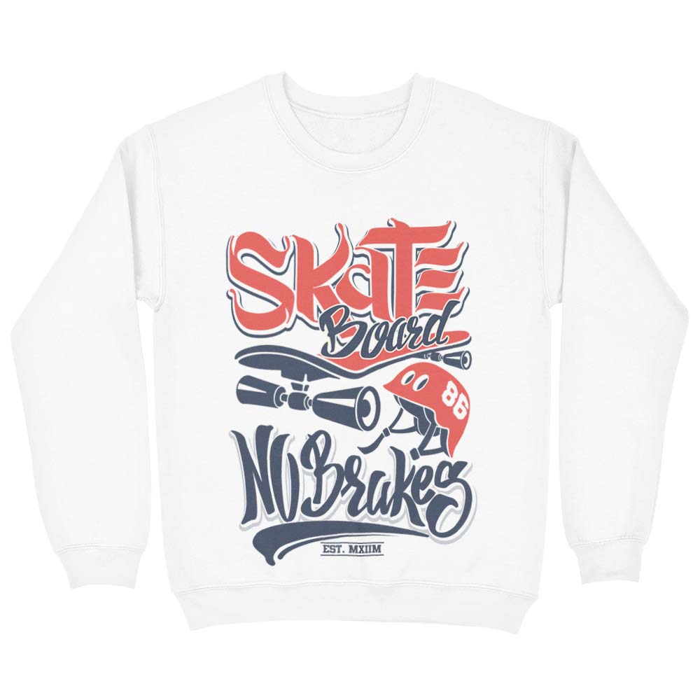 Sweat-Shirt Enfant Skateboard No Brakes - YUNNIK®