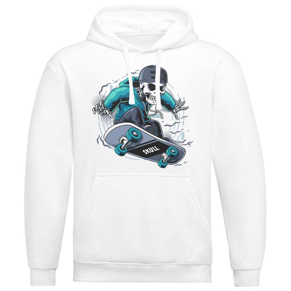 Skull Skateboard Hoodie - YUNNIK®