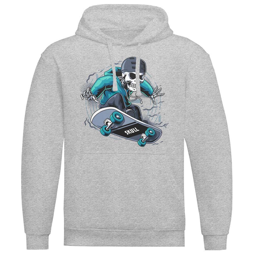 Skull Skateboard Hoodie - YUNNIK®