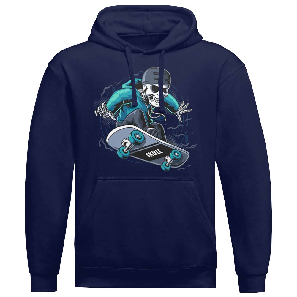 Skull Skateboard Hoodie - YUNNIK®