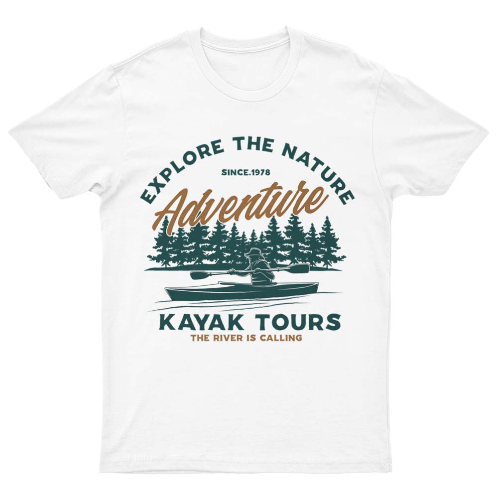 Kayak Adventure T-Shirt - YUNNIK®
