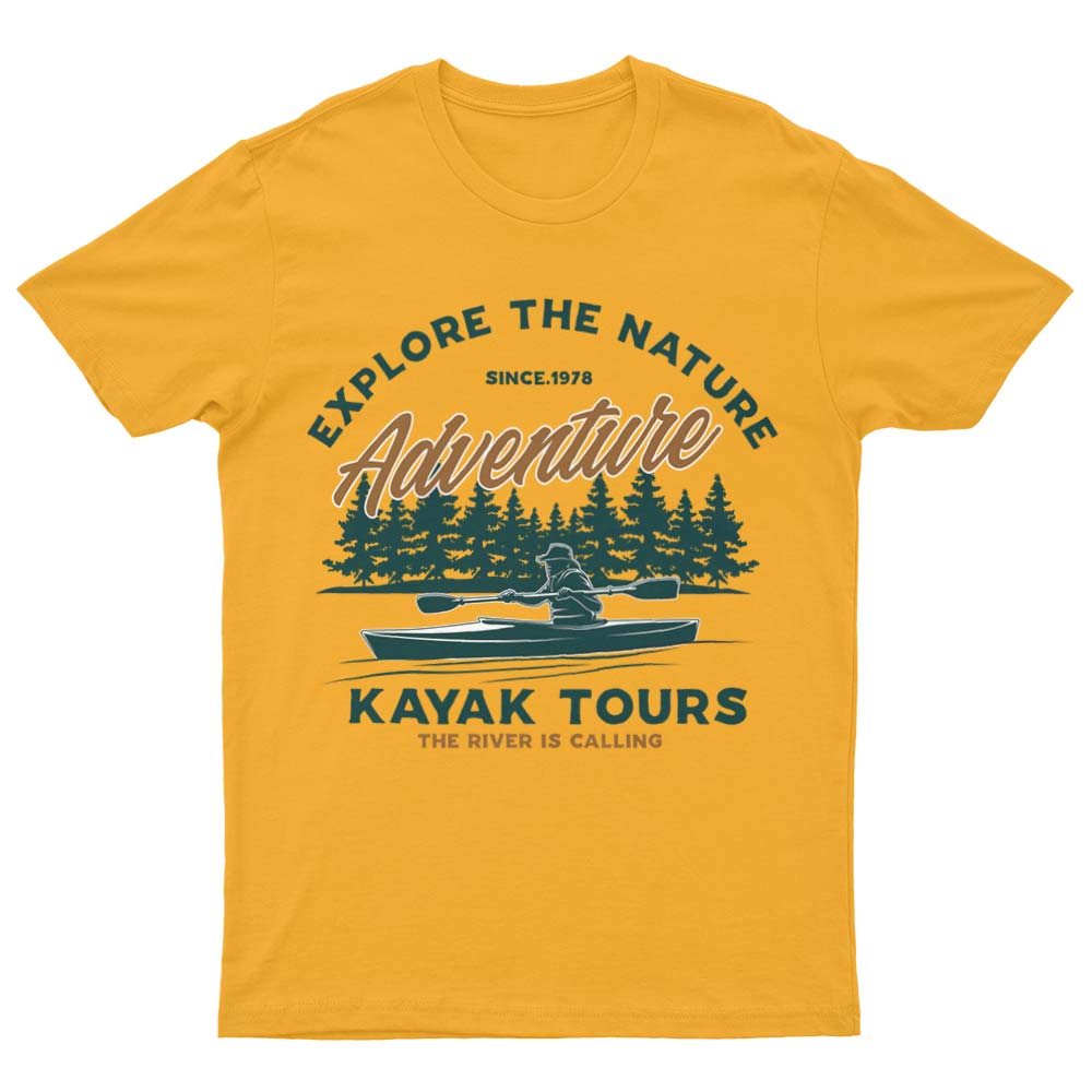 Kayak Adventure T-Shirt - YUNNIK®