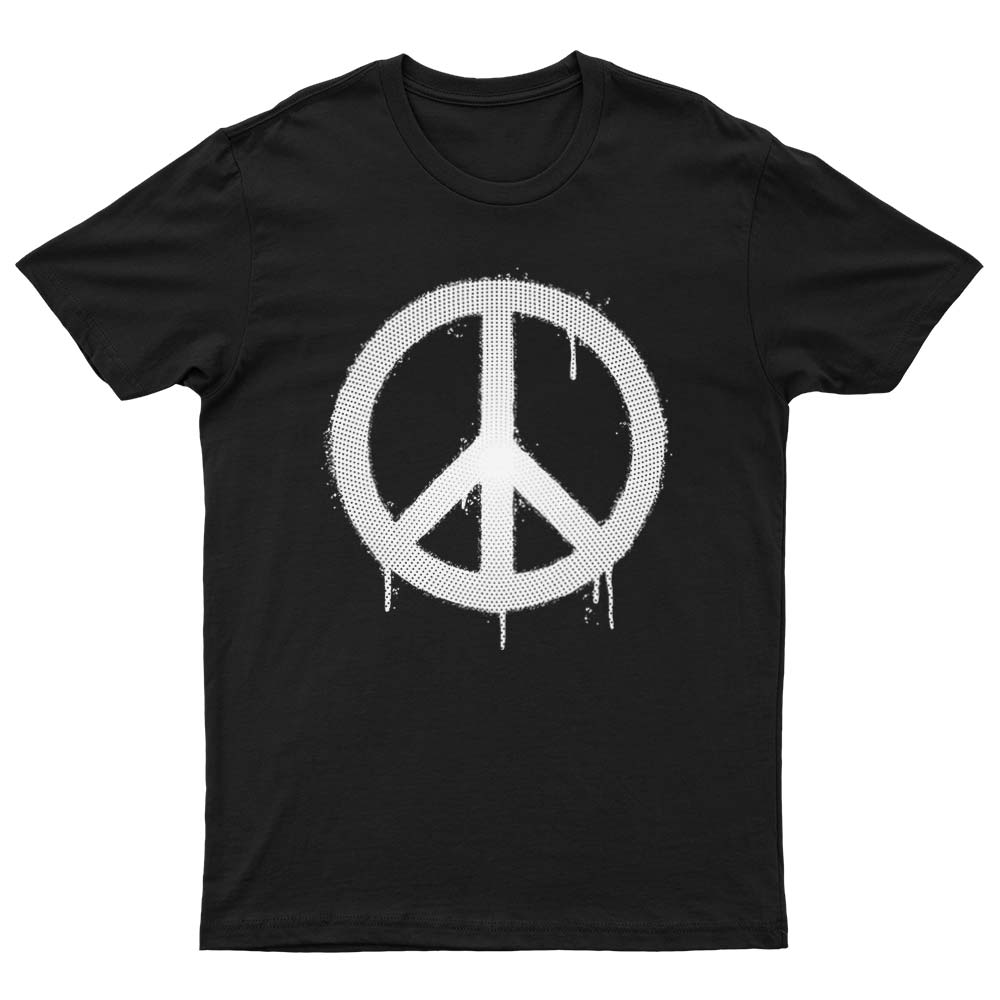 Peace Symbol Graffiti T-Shirt - YUNNIK®