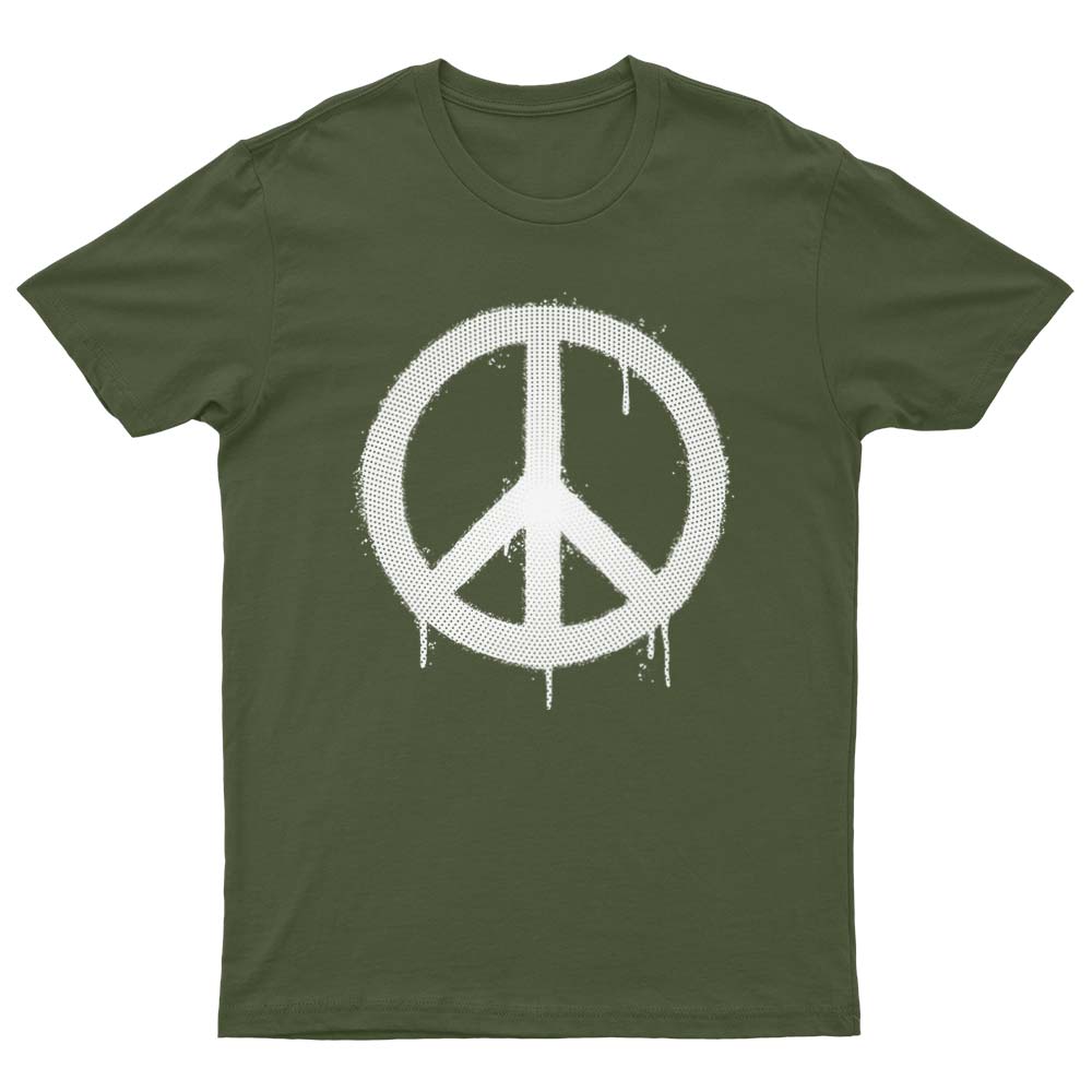 Peace Symbol Graffiti T-Shirt - YUNNIK®