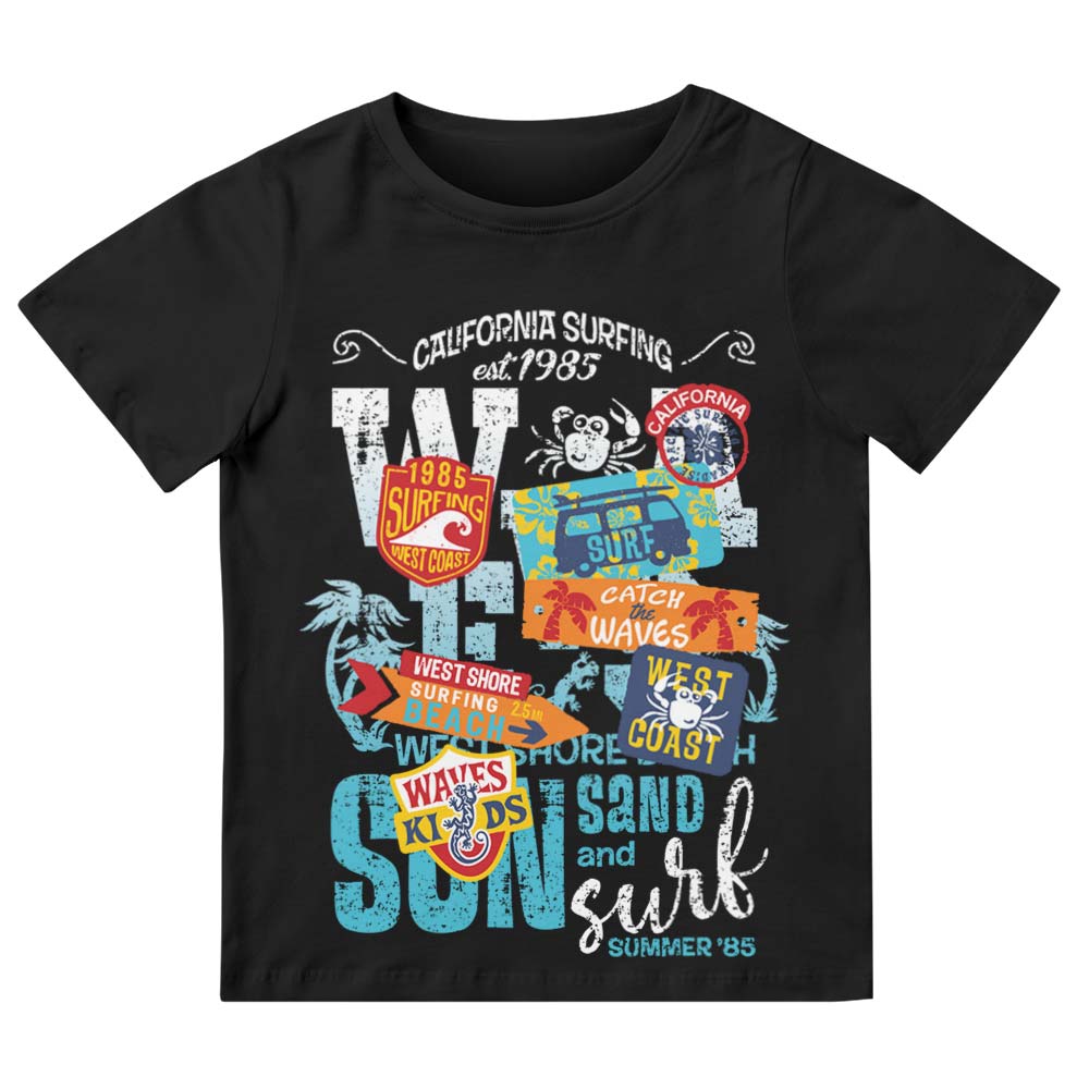 California Surfing Kinder T-Shirt - YUNNIK®