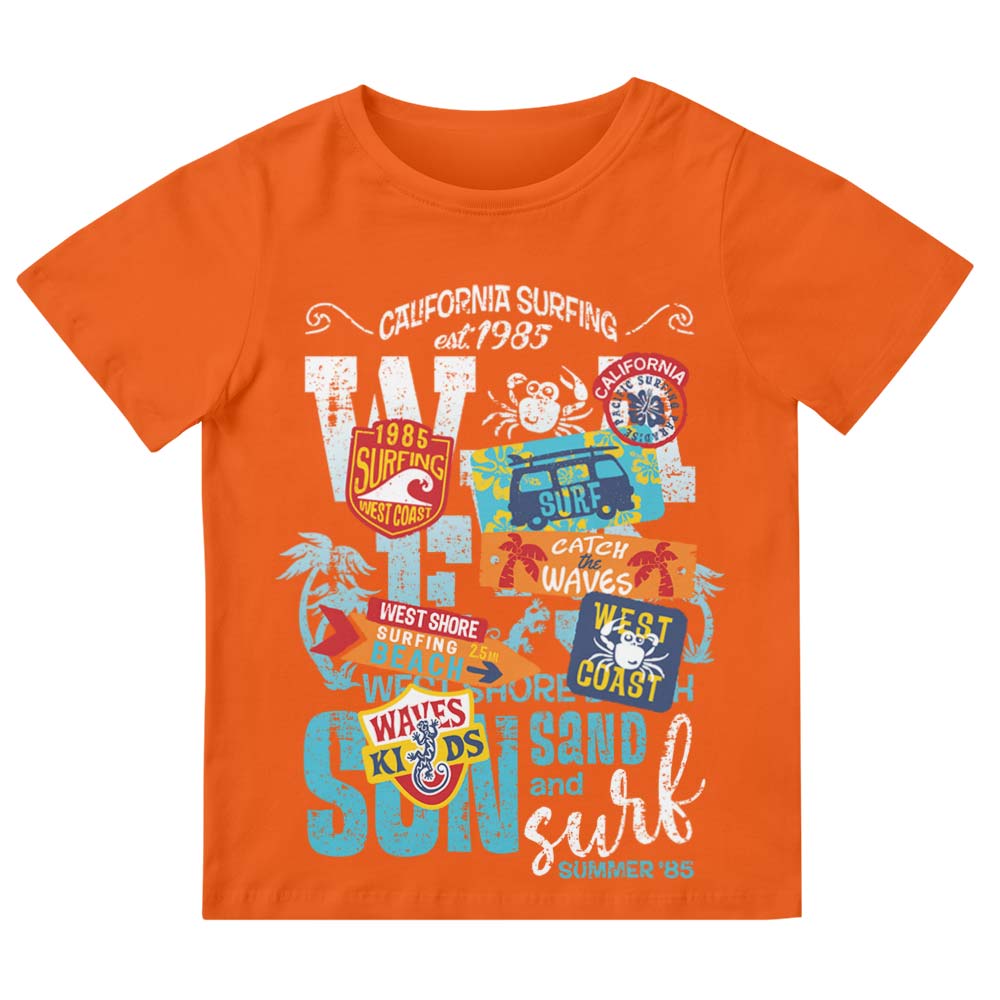 California Surfing Kinder T-Shirt - YUNNIK®