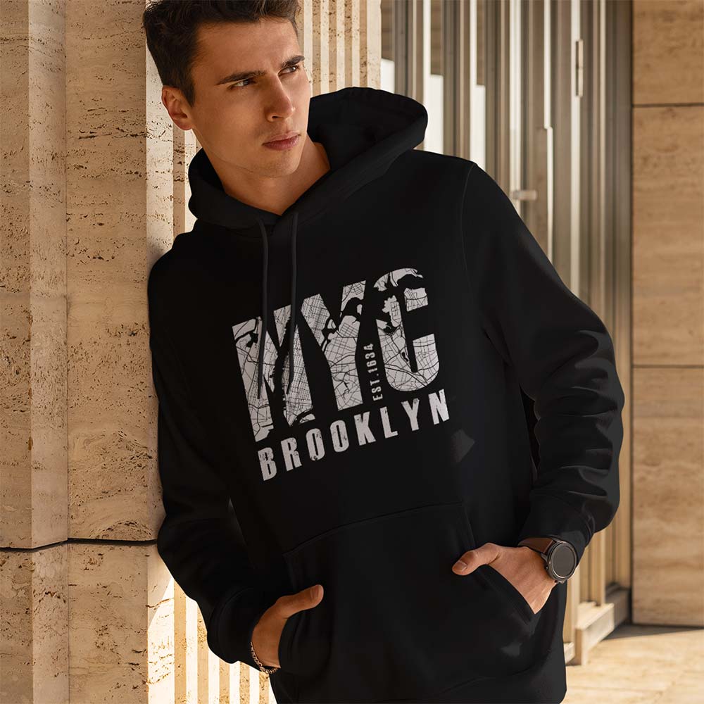 Sweat à Capuche NYC Brooklyn - YUNNIK®