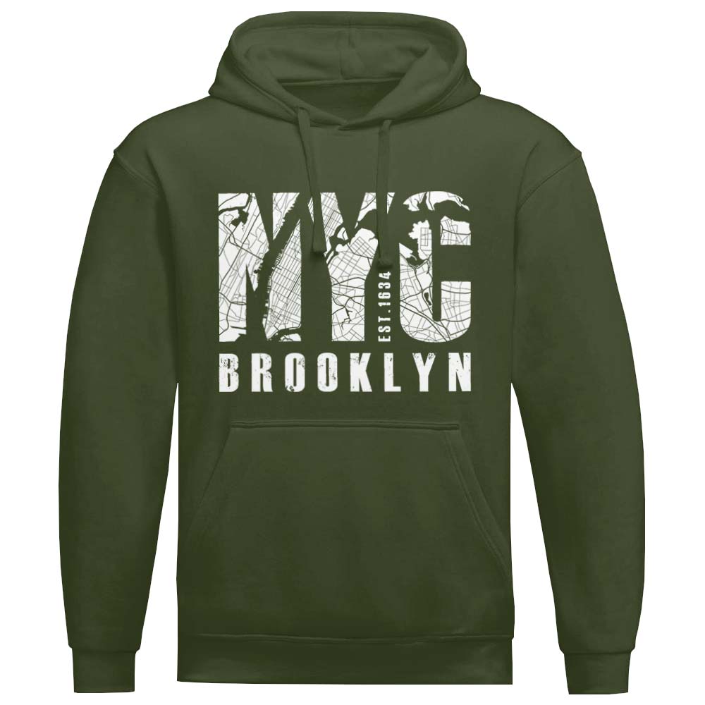 Sweat à Capuche NYC Brooklyn - YUNNIK®