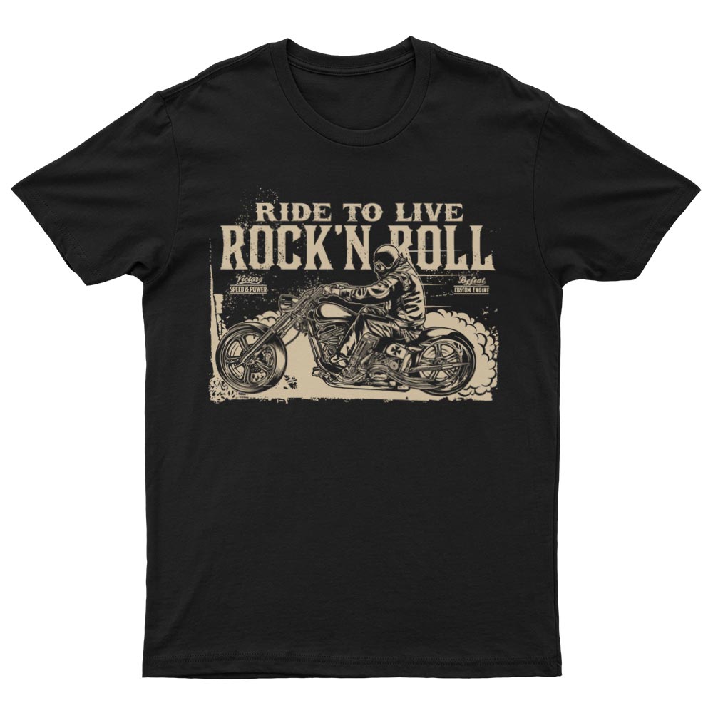 Ride To Live T-Shirt - YUNNIK®