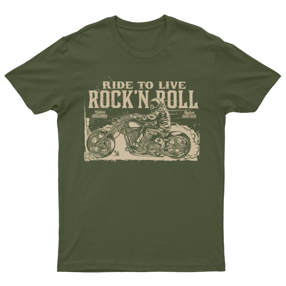 Ride To Live T-Shirt - YUNNIK®