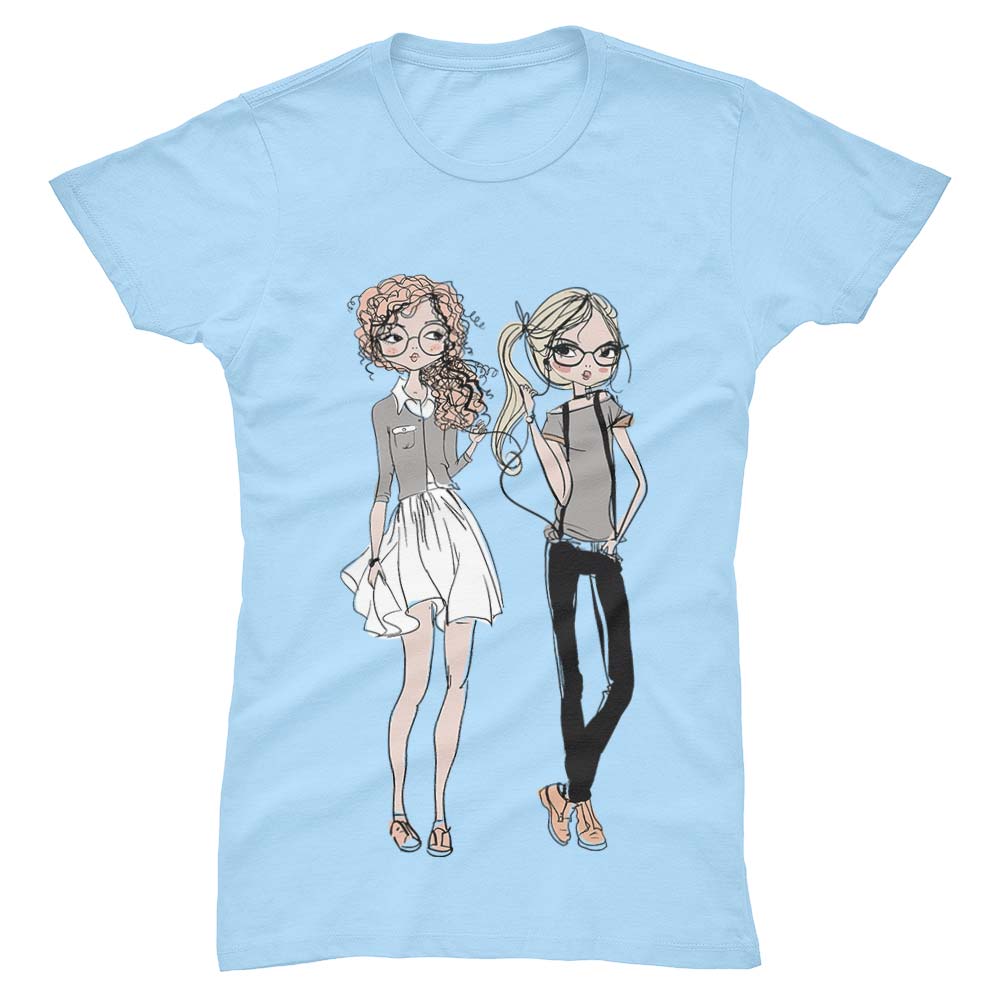 T-Shirt Femme Fashion Girls - YUNNIK®