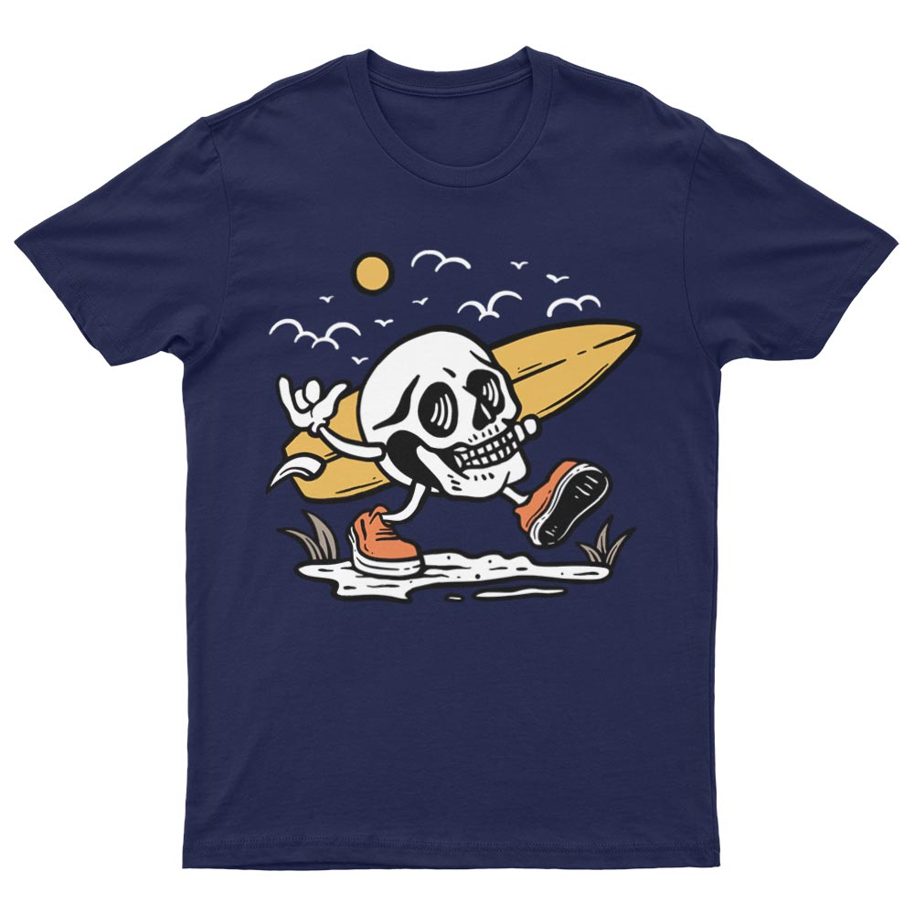 T-Shirt Tête de Mort Motif Été - YUNNIK®