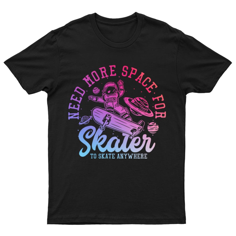 Camiseta Need More Space For Skate - YUNNIK®