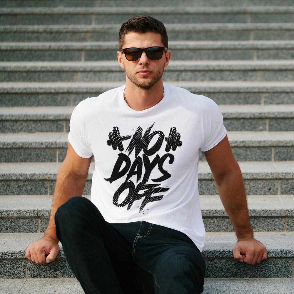 No Days Off T-Shirt - YUNNIK®