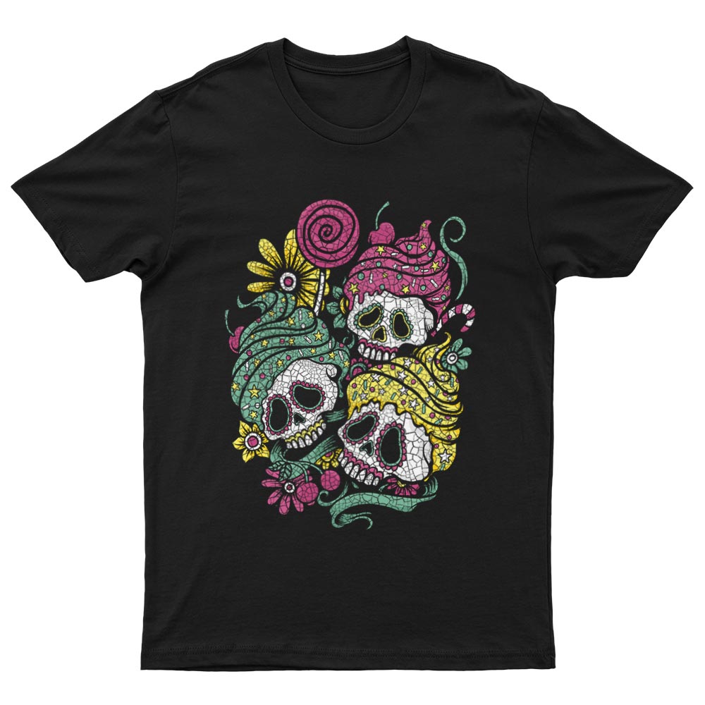 Mexikanische Schädel T-Shirt - YUNNIK®
