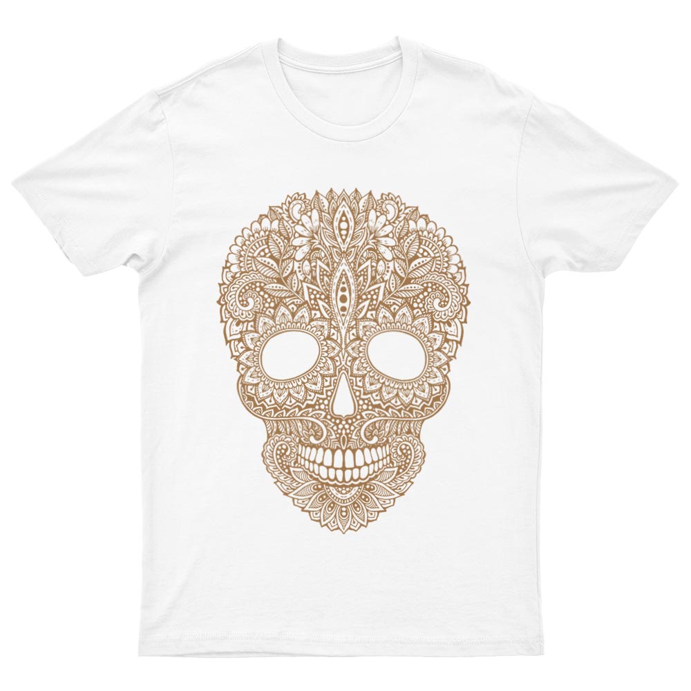 T-Shirt Tête de Mort à Fleurs - YUNNIK®