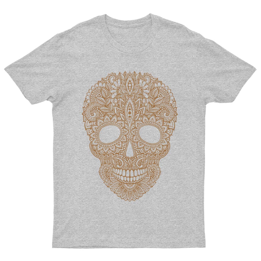 T-Shirt Tête de Mort à Fleurs - YUNNIK®