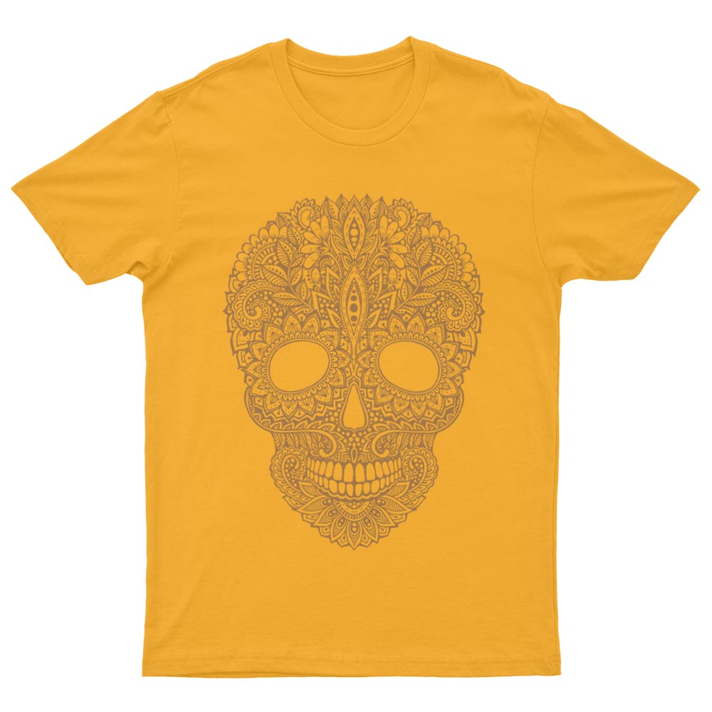 T-Shirt Tête de Mort à Fleurs - YUNNIK®