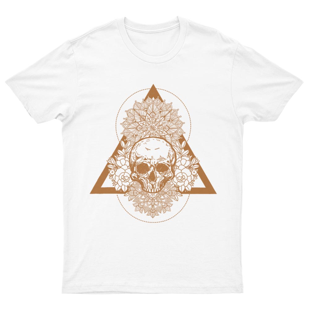 T-Shirt Tête de Mort à Fleurs - YUNNIK®